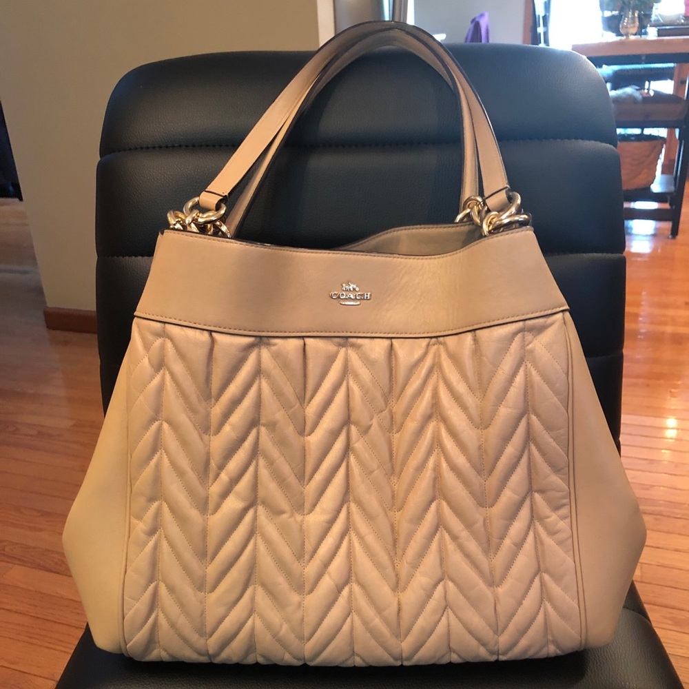 Coach quilted leather Lexy